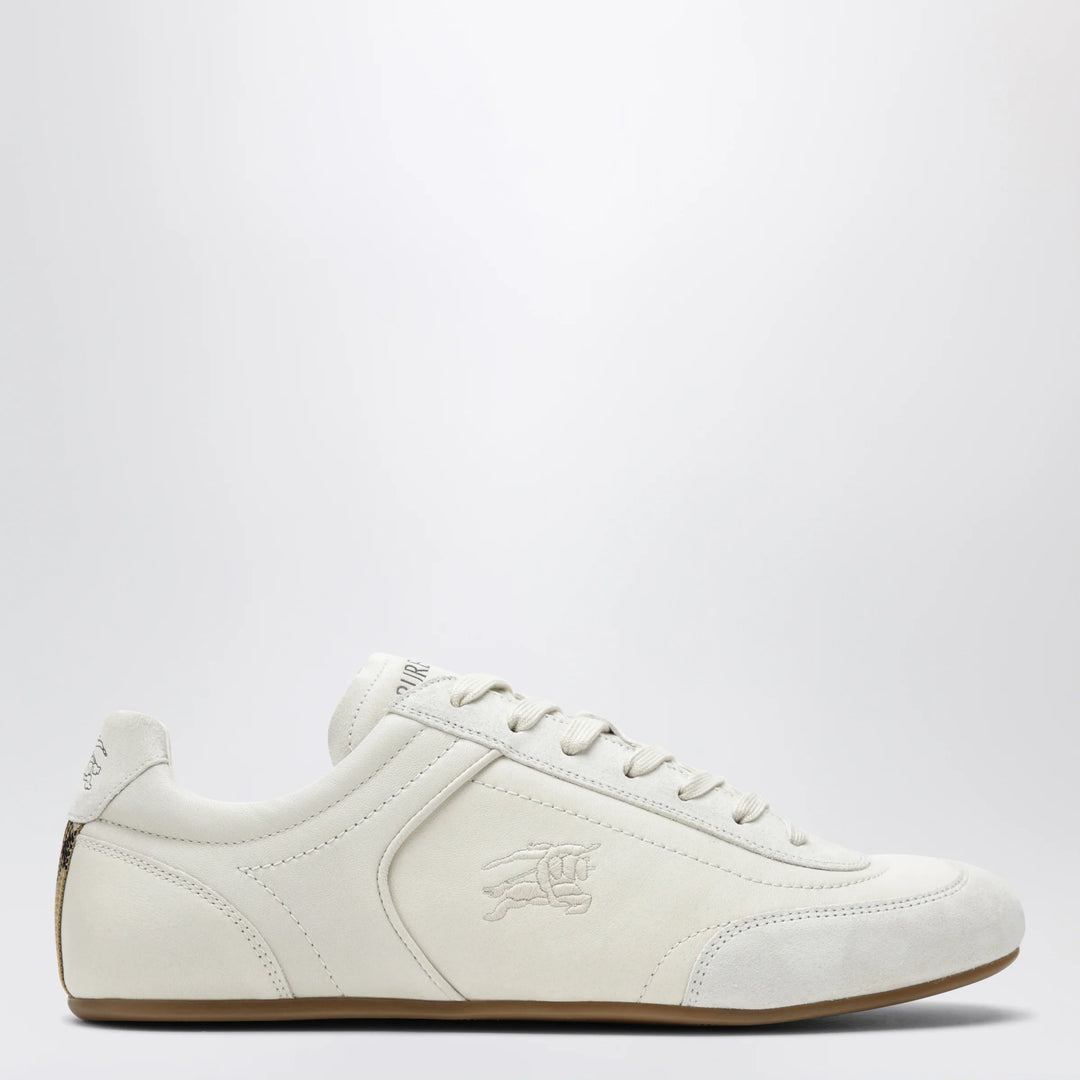 Burberry - Beige leather Knight Runner trainers