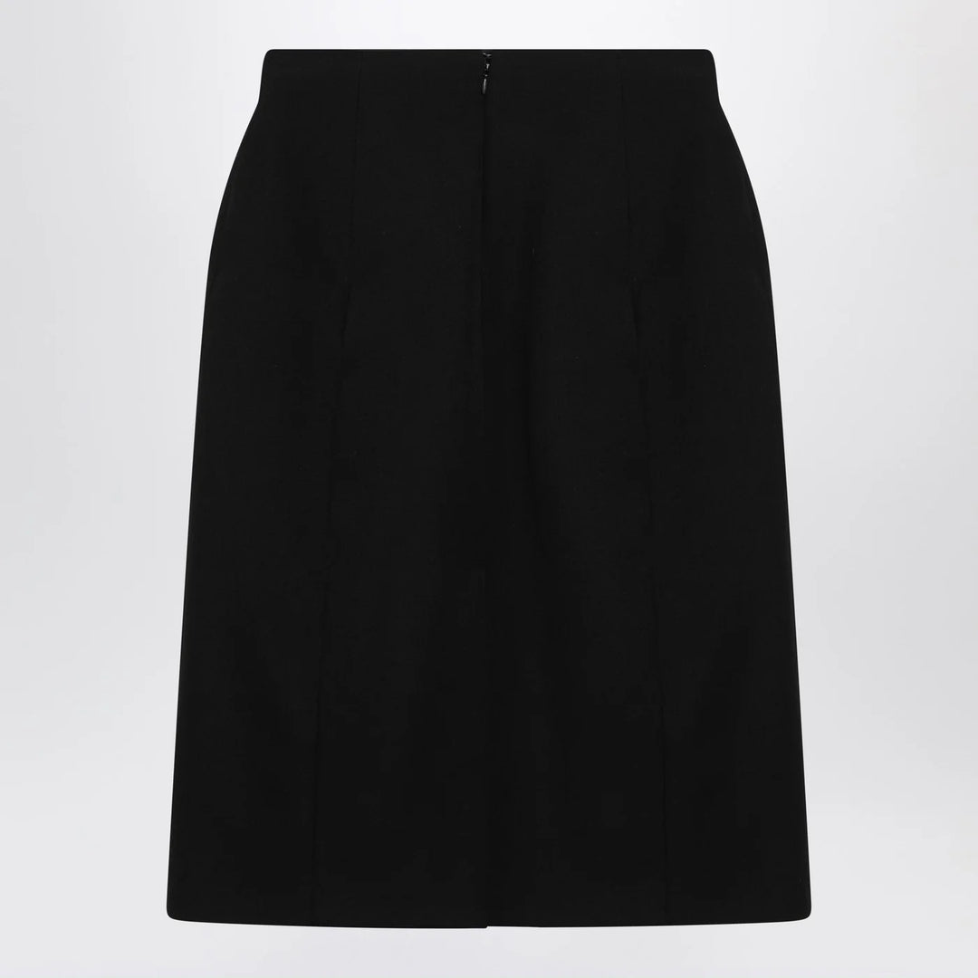Balenciaga - Black Hourglass midi skirt