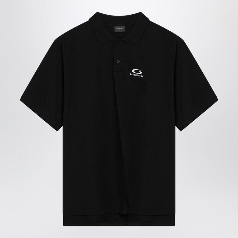 Shirts & Tops Balenciaga - Black Laurel Classic regular polo shirt - XL Brand