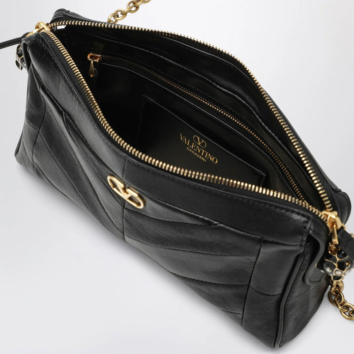 Valentino Garavani - Small black Panthea crossbody bag