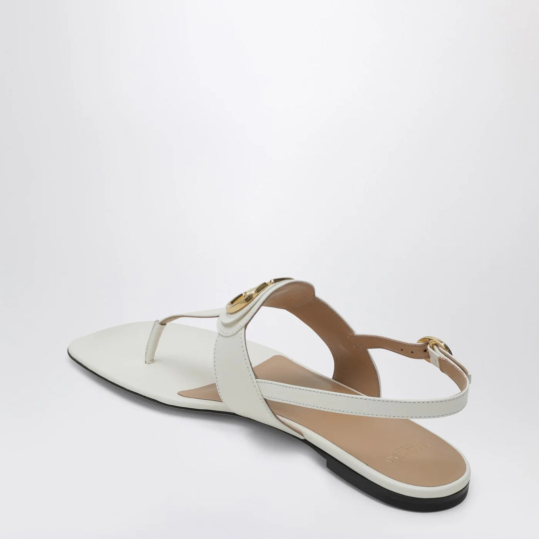 Valentino Garavani - Ivory VLogo Signature Thong Sandals