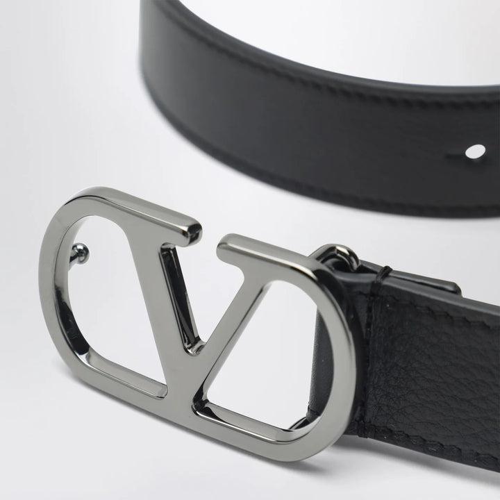 Valentino Garavani - Black VLogo Signature belt
