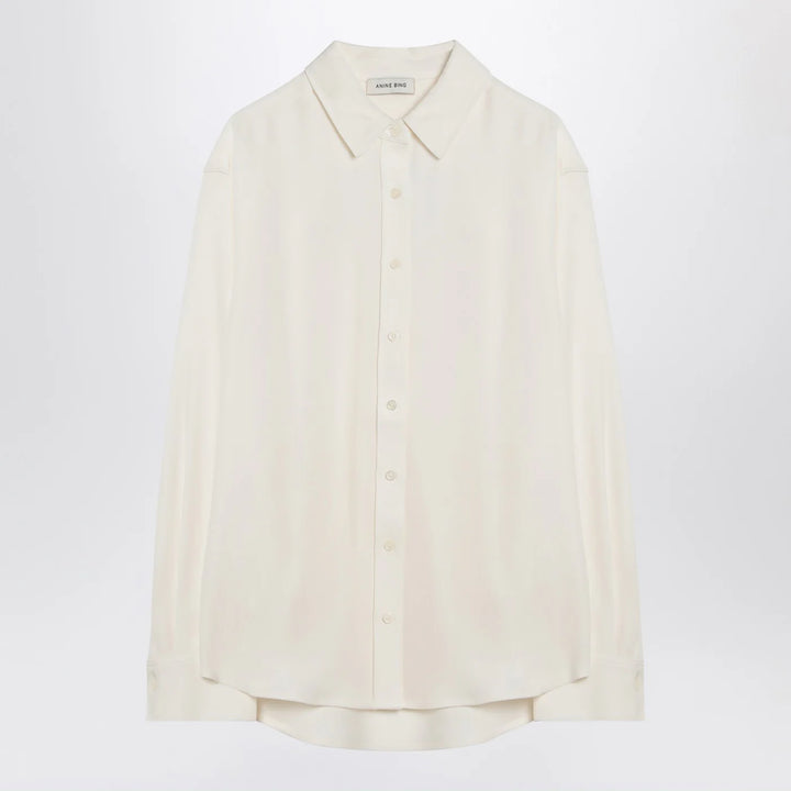 ANINE BING - Ivory Braxton shirt