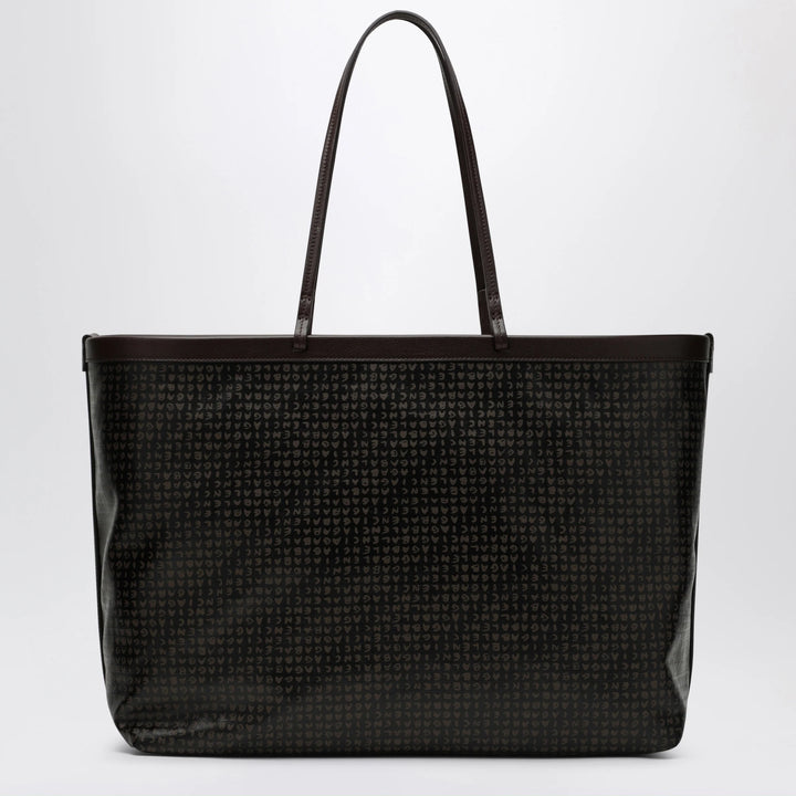 Balenciaga - Select large tote in coated black canvas