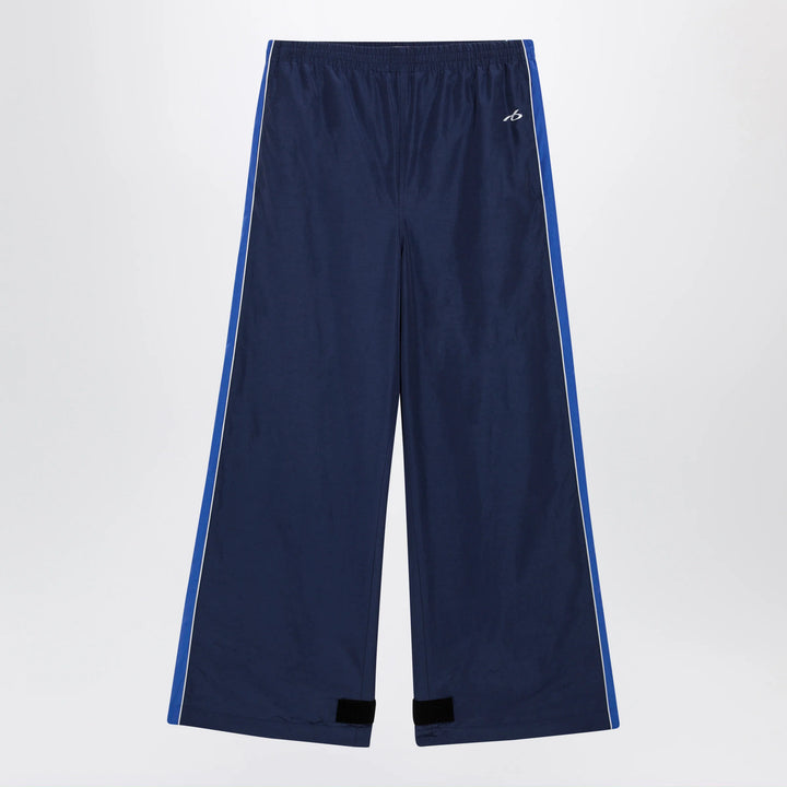 Balenciaga - Techwear jogger pants in navy blue cotton blend