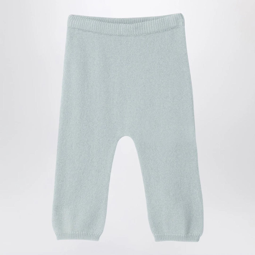 Il Gufo - Light green wool leggings