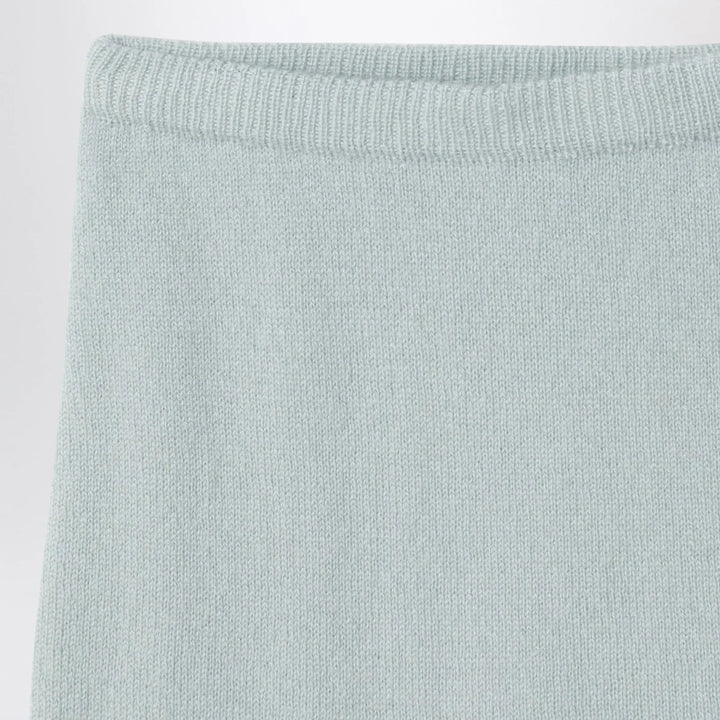 Il Gufo - Light green wool leggings