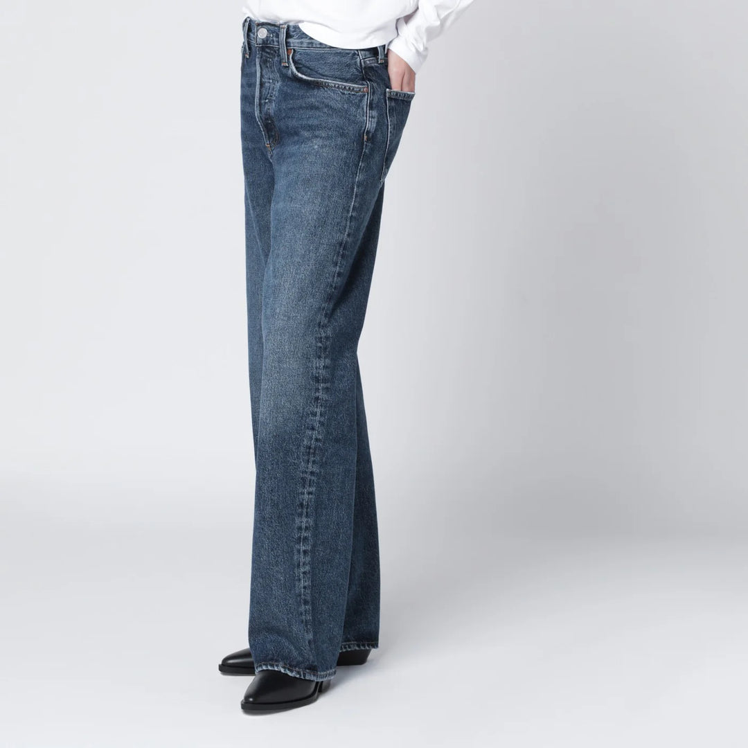 AGOLDE - Blue regenerated denim jeans
