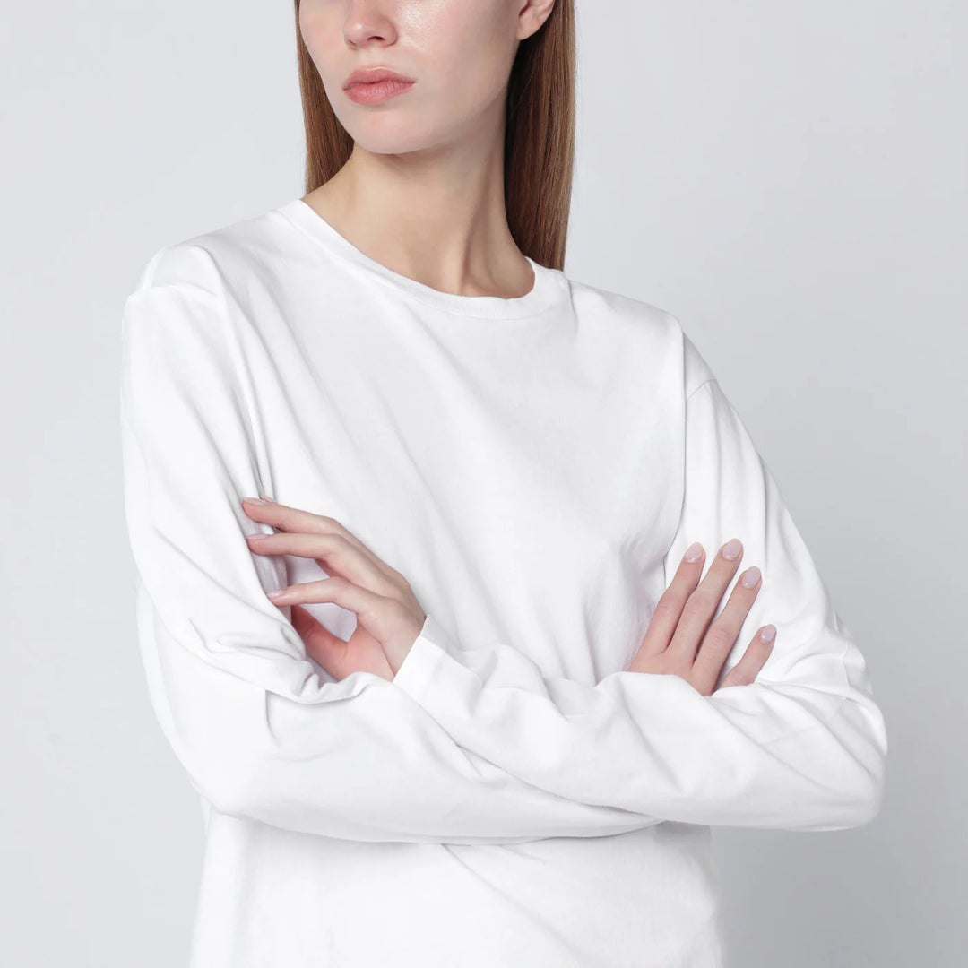 AGOLDE - White organic cotton top
