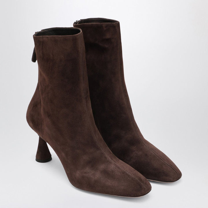 Boots Aquazzura Amore Bootie 75 brown suede Brand