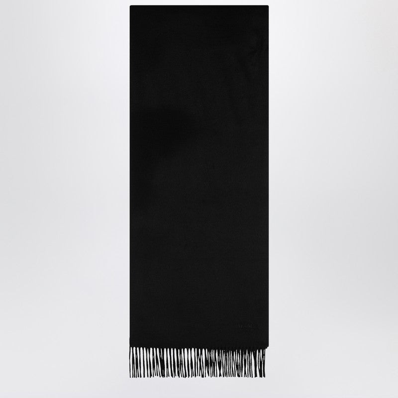 Max Mara Black cashmere scarf