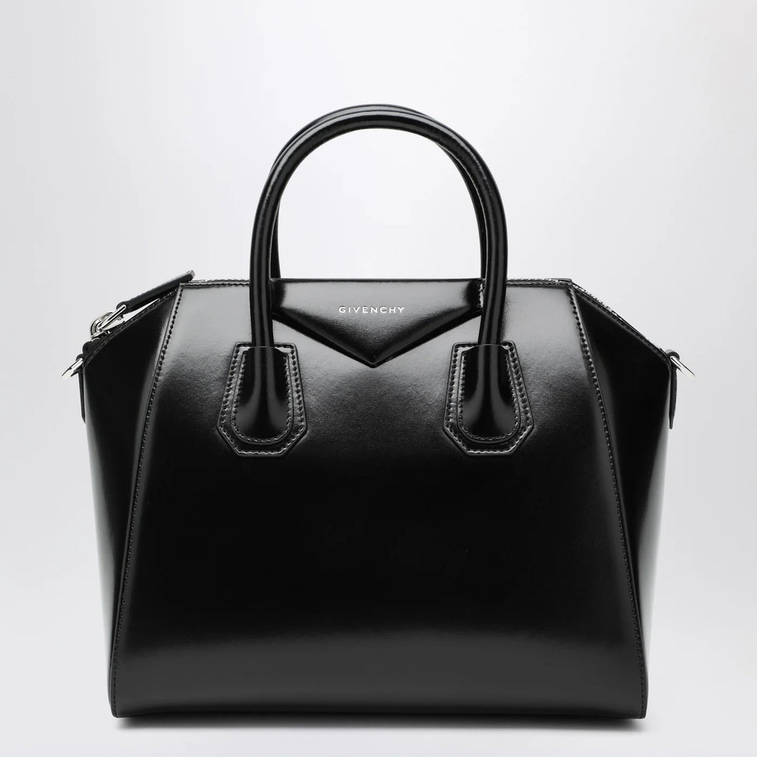 Givenchy - Small black leather Antigona bag