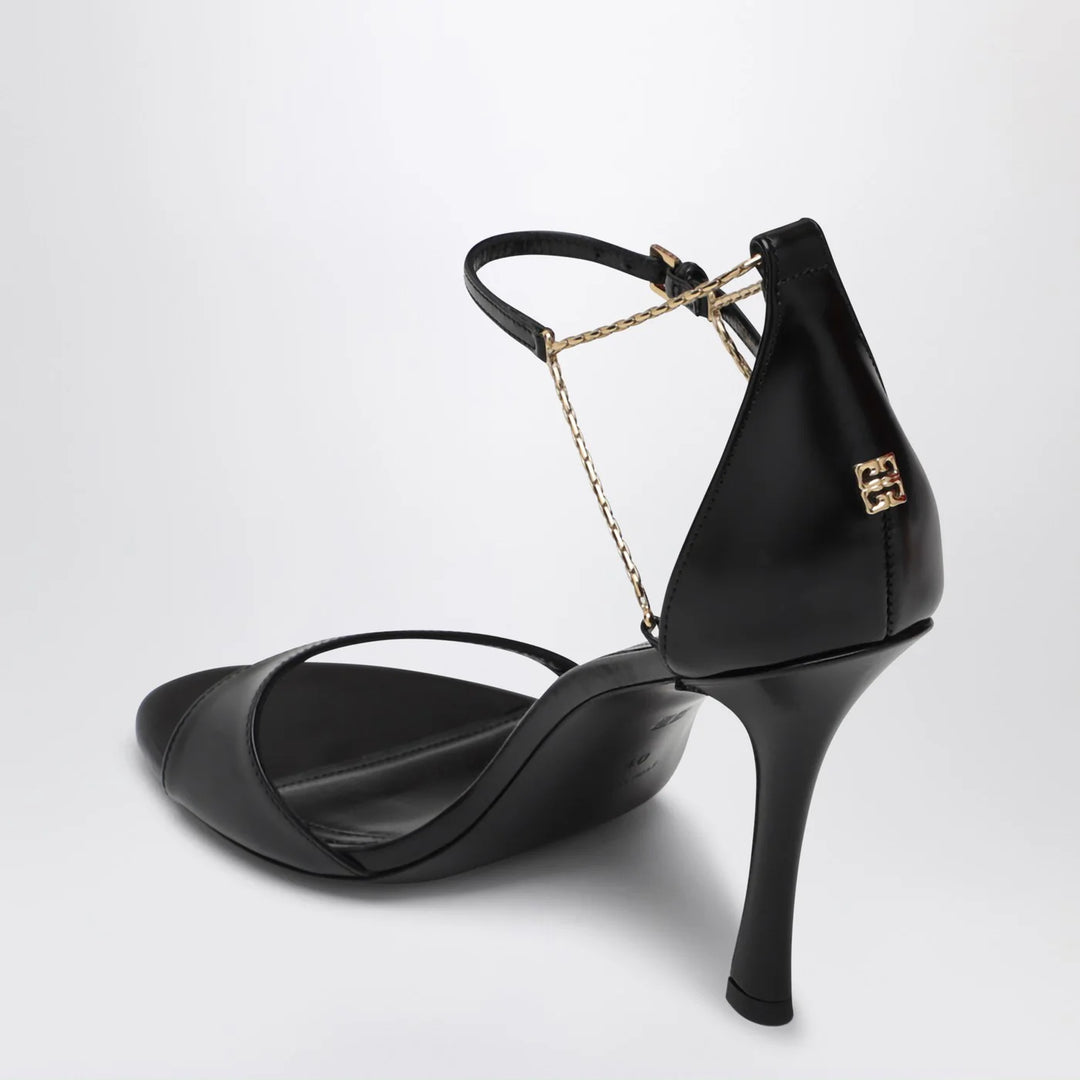 Givenchy - 4G Liquid 95 sandals in black leather