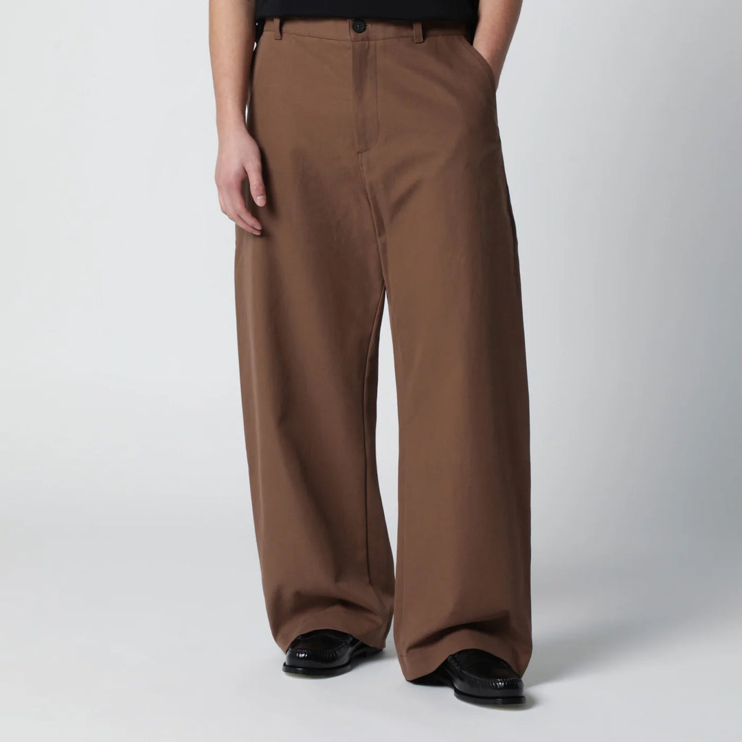 STUDIO NICHOLSON - Bosworth trousers brown