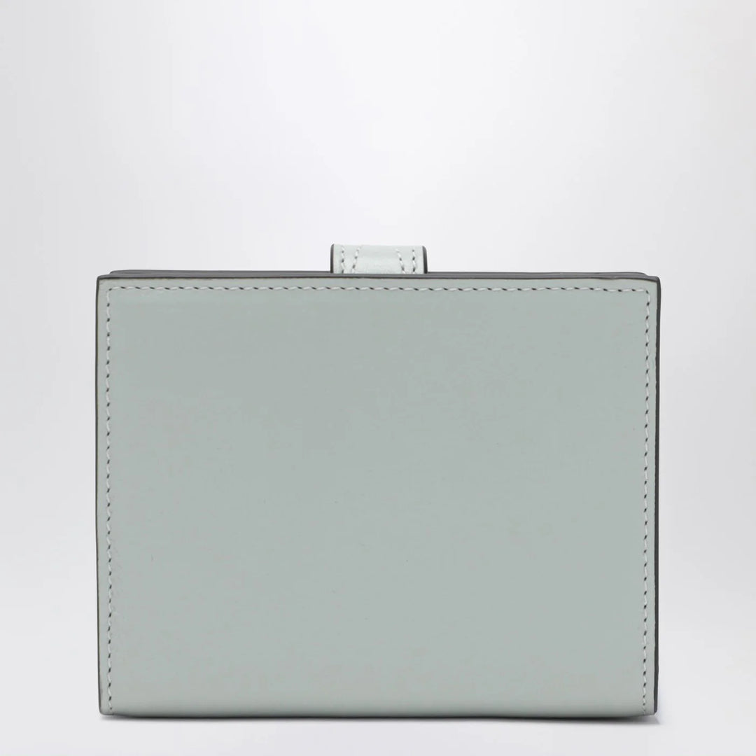 Chloé - Paddington square wallet in aqua blue leather