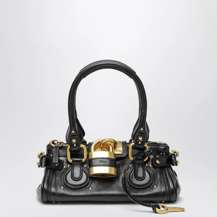 Chloé - Small black Paddington leather bag