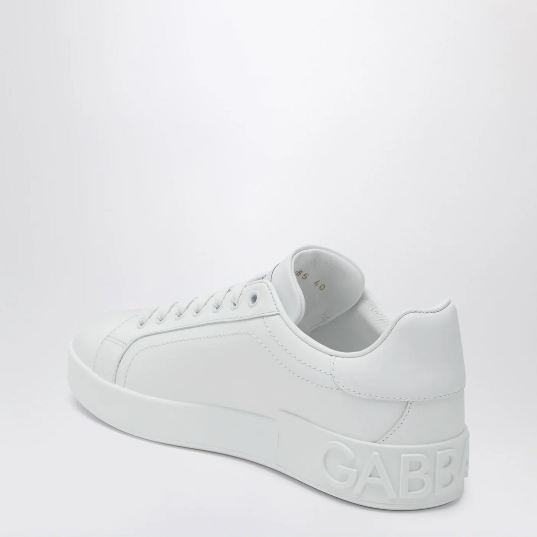 Dolce&amp;Gabbana - White Portofino Sneakers in leather