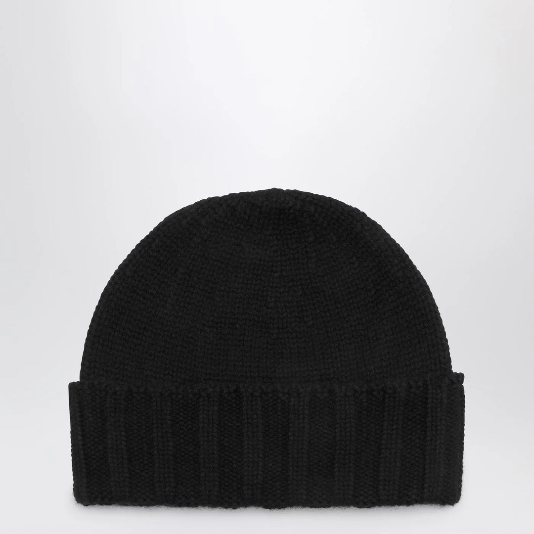 Drumohr - Black cashmere beret