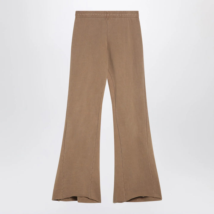 Entire Studios - Cotton beige flared trousers