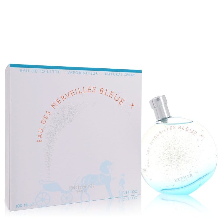 Perfume & Cologne 100 ml Eau De Toilette Spray Eau Des Merveilles Bleue Eau De Toilette Spray By Hermes Brand