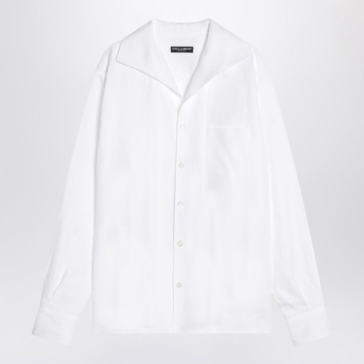 Dolce & Gabbana Dolce&Gabbana White linen shirt