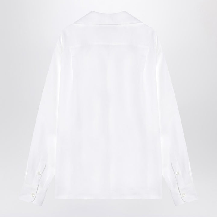 Dolce & Gabbana Dolce&Gabbana White linen shirt