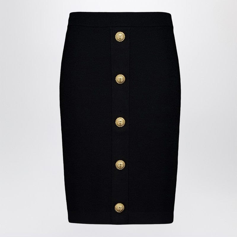 Skirts Balmain - Black tweed pencil skirt - 42 FR Brand