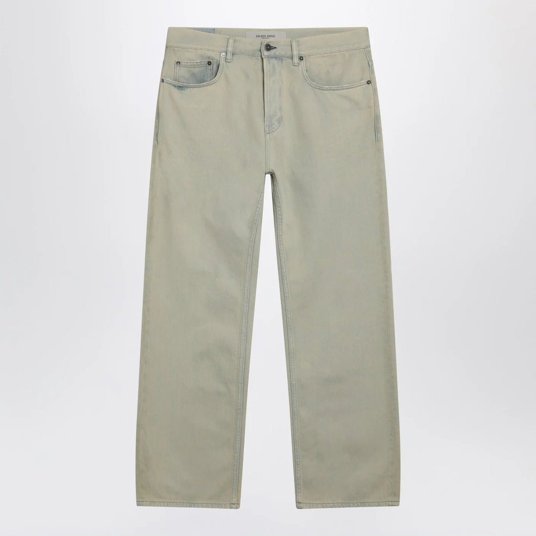 Golden Goose - Light Sand denim trousers