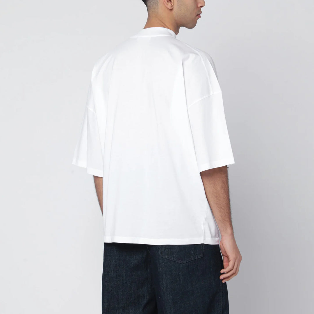 Jil Sander - White oversized cotton T-shirt