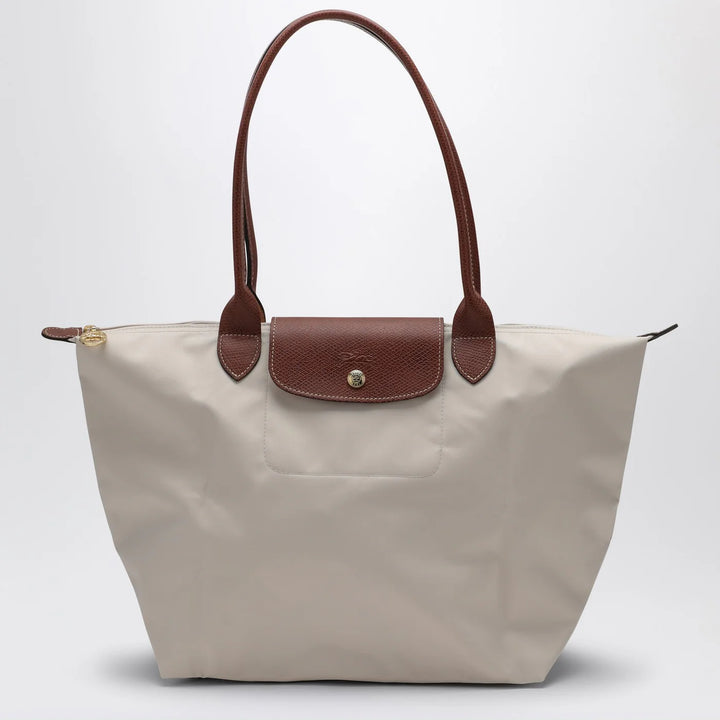 Longchamp - Paper-coloured Le Pliage Original L bag