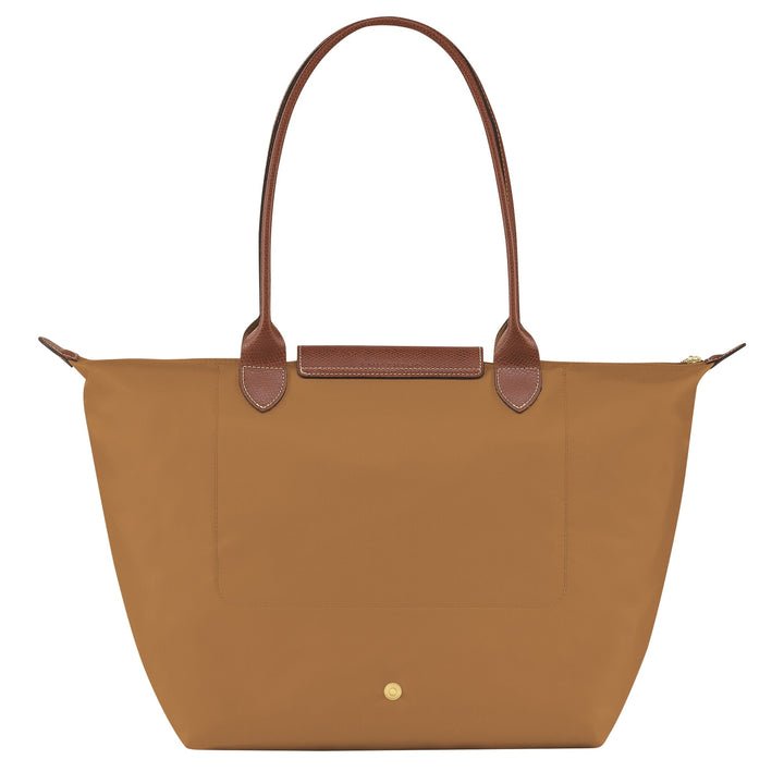 Longchamp - Chamois coloured Le Pliage Original L bag