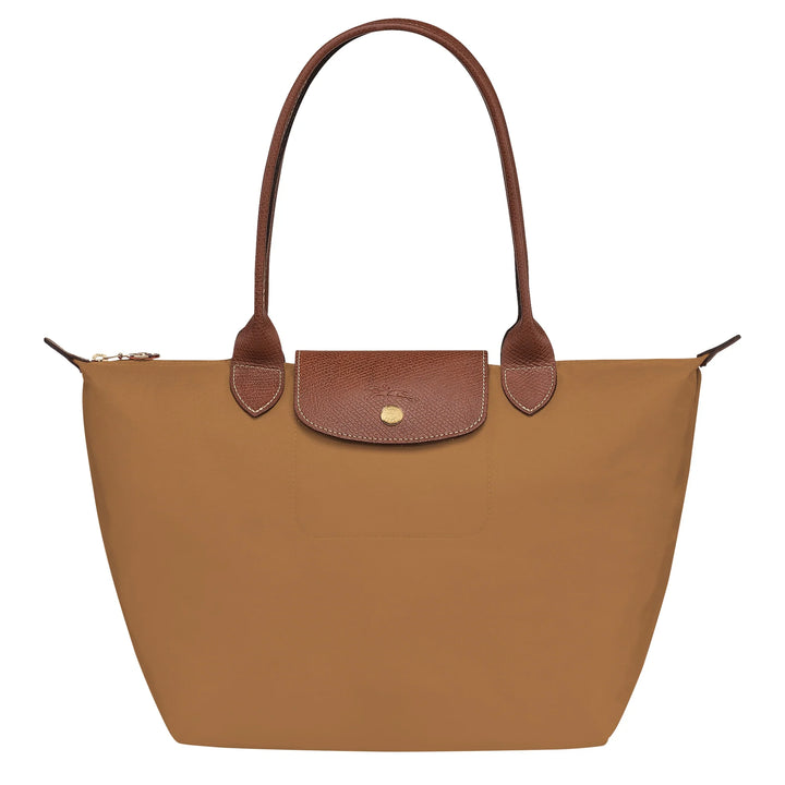 Longchamp - Fawn-coloured Le Pliage Original M bag