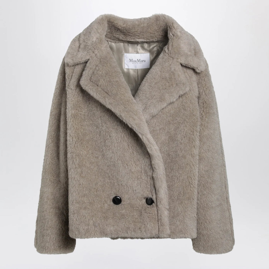 Max Mara - Sand-coloured Teddy coat in alpaca and cashmere