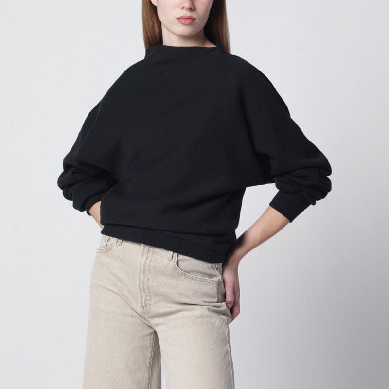 Shirts & Tops 6397 - Mud-coloured draped sweatshirt - XS Brand