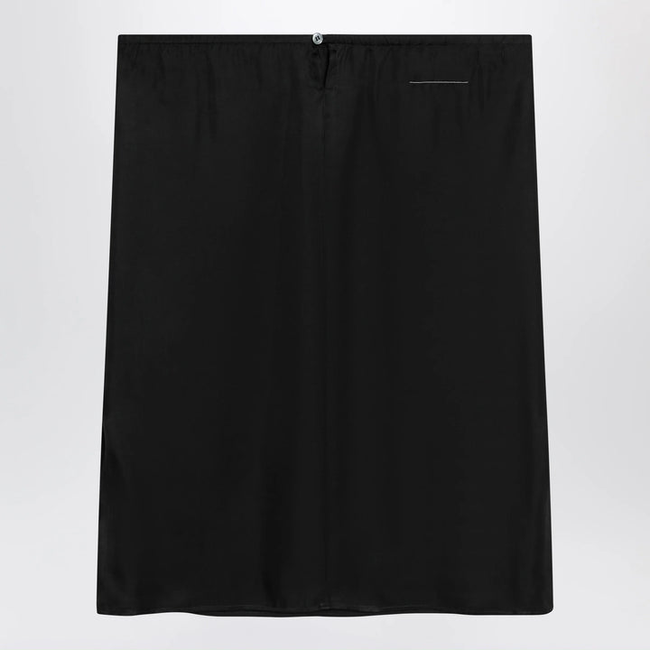 MM6 Maison Margiela - Black skirt in acetate blend