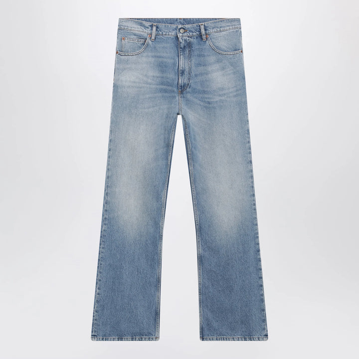 MM6 Maison Margiela - Bootcut jeans in light washed denim, blue