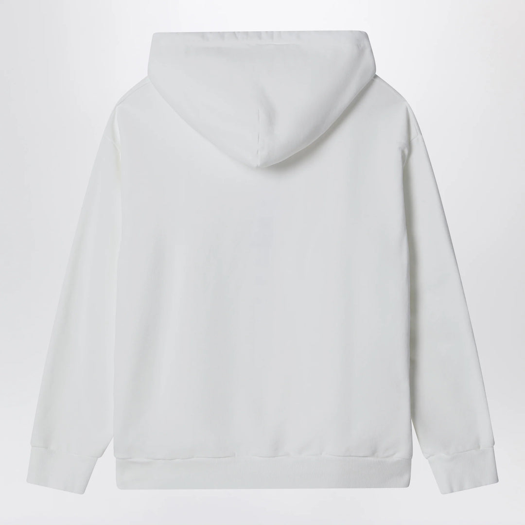 MM6 Maison Margiela - White cotton hoodie