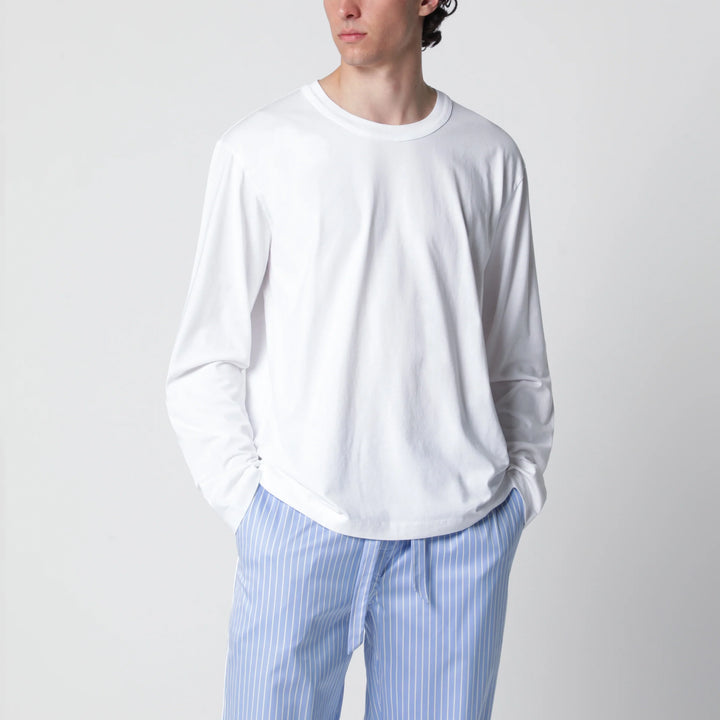 Tekla - White long-sleeve T-shirt Brand Shirts &amp; Tops S