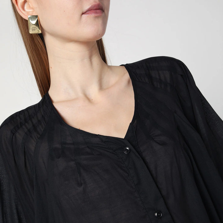 TheLatest - Loose black dress in cotton