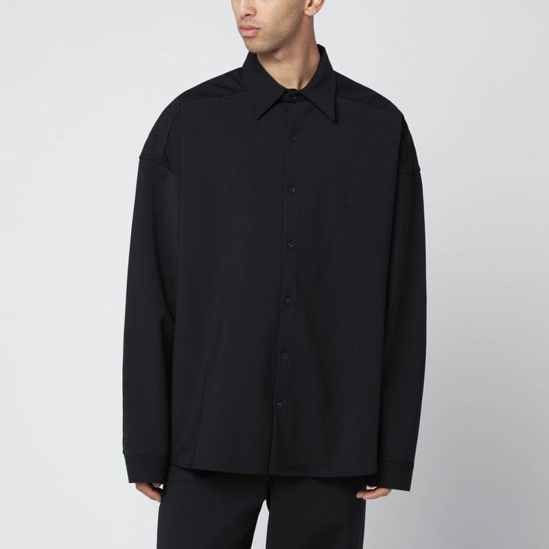 Shirts & Tops Entire Studios - Black wool-blend shirt - L Brand
