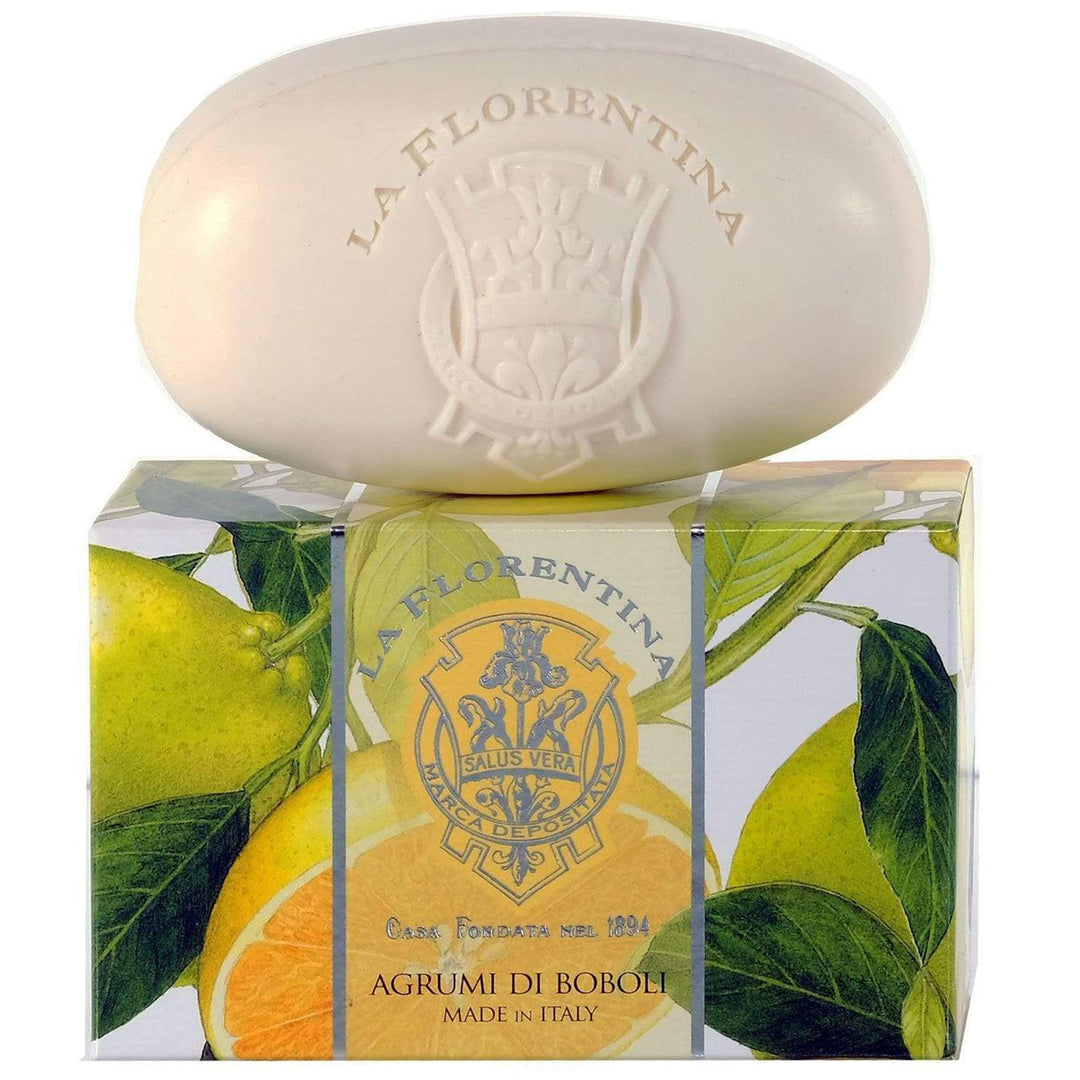 La Florentina 300g Bar Soap Gift Boxed La Florentina Boboli Citrus Bar Soap 300 g Brand