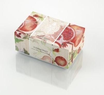 La Florentina 300g Bar Soap Gift Boxed La Florentina Pomegranate Bar Soap 300g Set of 3Pcs Brand