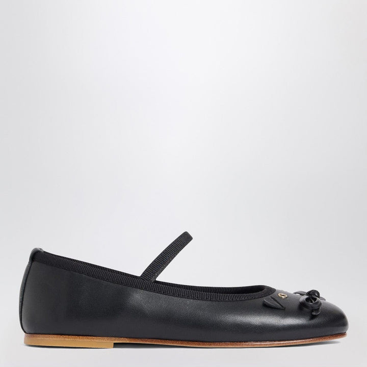 Apparel &amp; Accessories 24 Bonpoint - Joie black leather ballet flats Brand