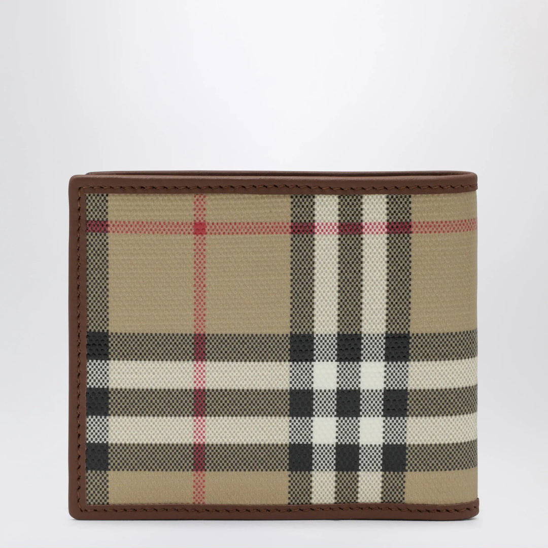 Burberry - Beige Check bifold wallet Brand Apparel &amp; Accessories U