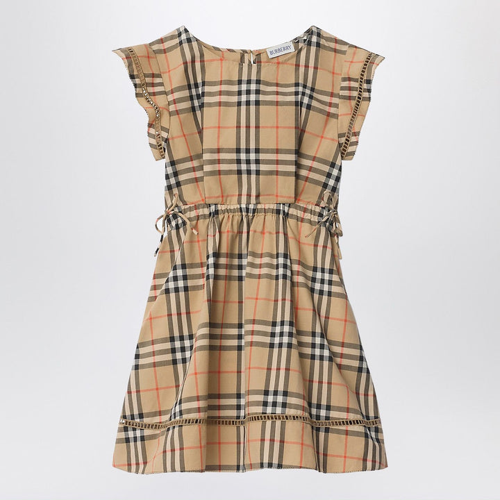 Apparel &amp; Accessories Burberry - Beige dress with Check pattern Brand