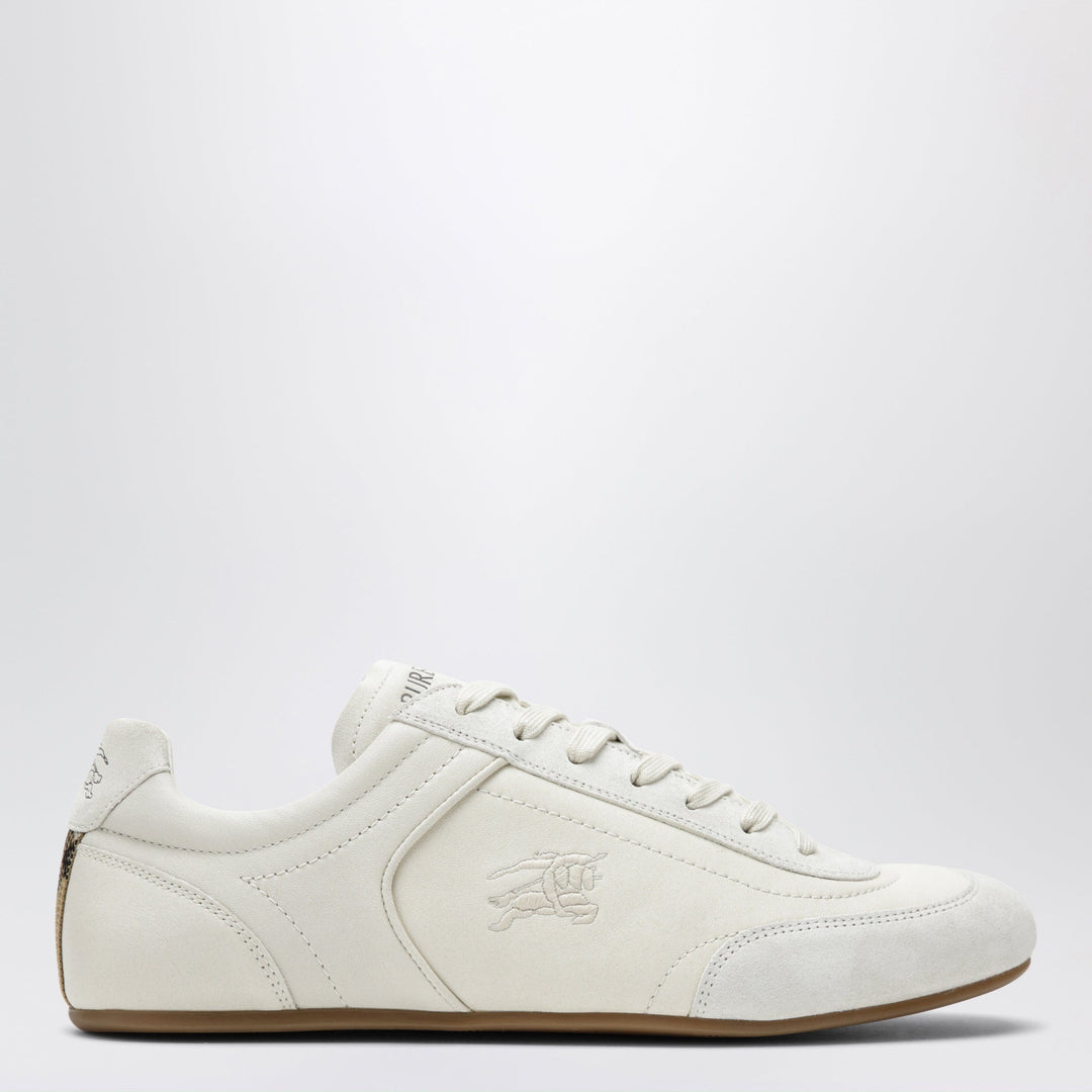 Apparel &amp; Accessories Burberry - Beige leather Knight Runner trainers Brand