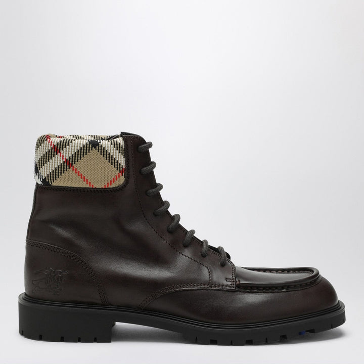 Apparel &amp; Accessories Burberry - Brown leather amphibian rogue Brand