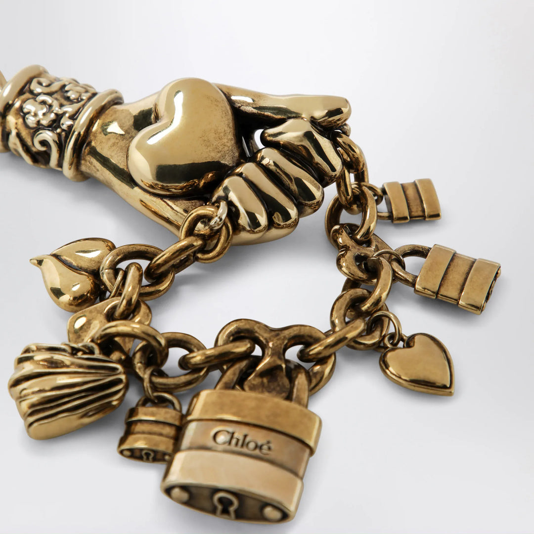 Chloé - Chloé Symbols Hand &amp; Heart bag charm Brand Apparel &amp; Accessories U