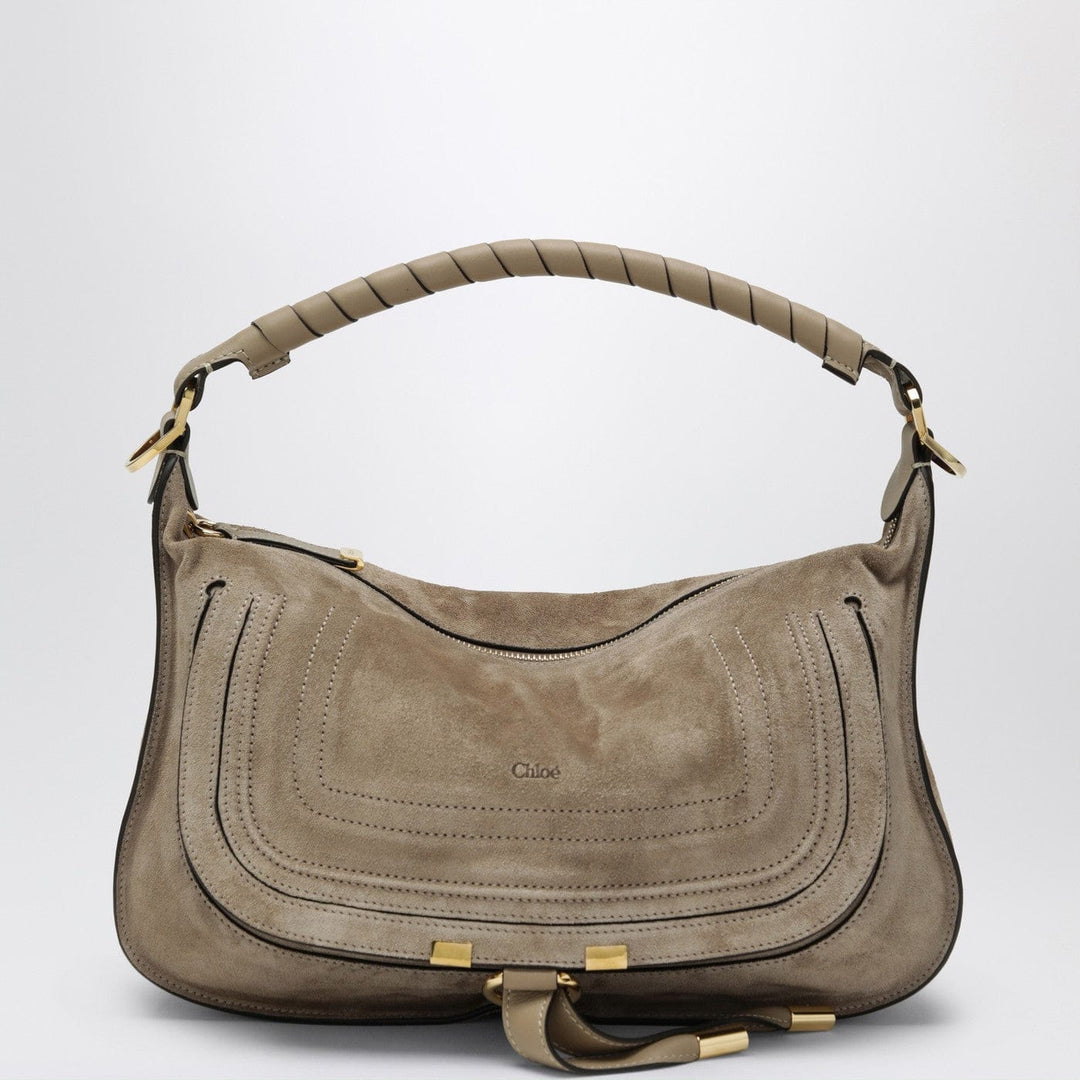 Apparel & Accessories TU Chloé - Marcie small bag in light brown suede Brand