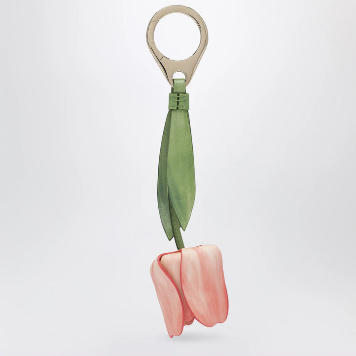 Christian Louboutin - Leather bag charm in the shape of a tulip Brand Apparel &amp; Accessories U